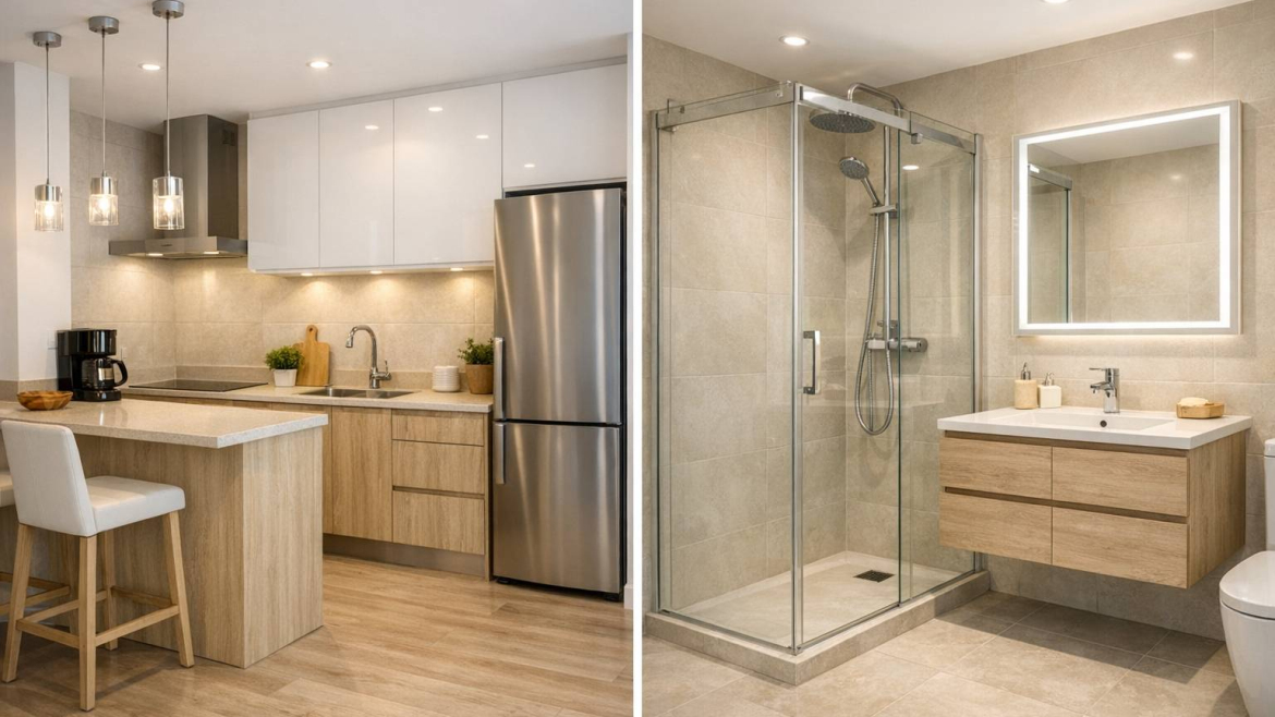 Cómo proteger tu inversión en la reforma de baños y cocinas si vas a alquilar tu piso